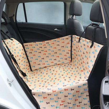 Siège auto imperméable pour chien